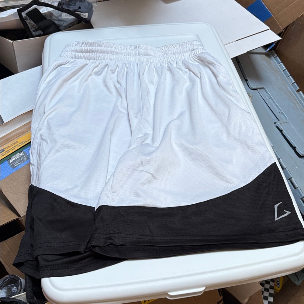 Galaxy By Harvic White Athletic Shorts